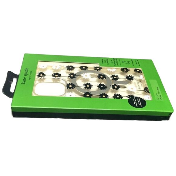 Kate Spade iPhone 15 Pro Max MagSafe Case Hard Shell Scattered Flowers NEW - Picture 5 of 6